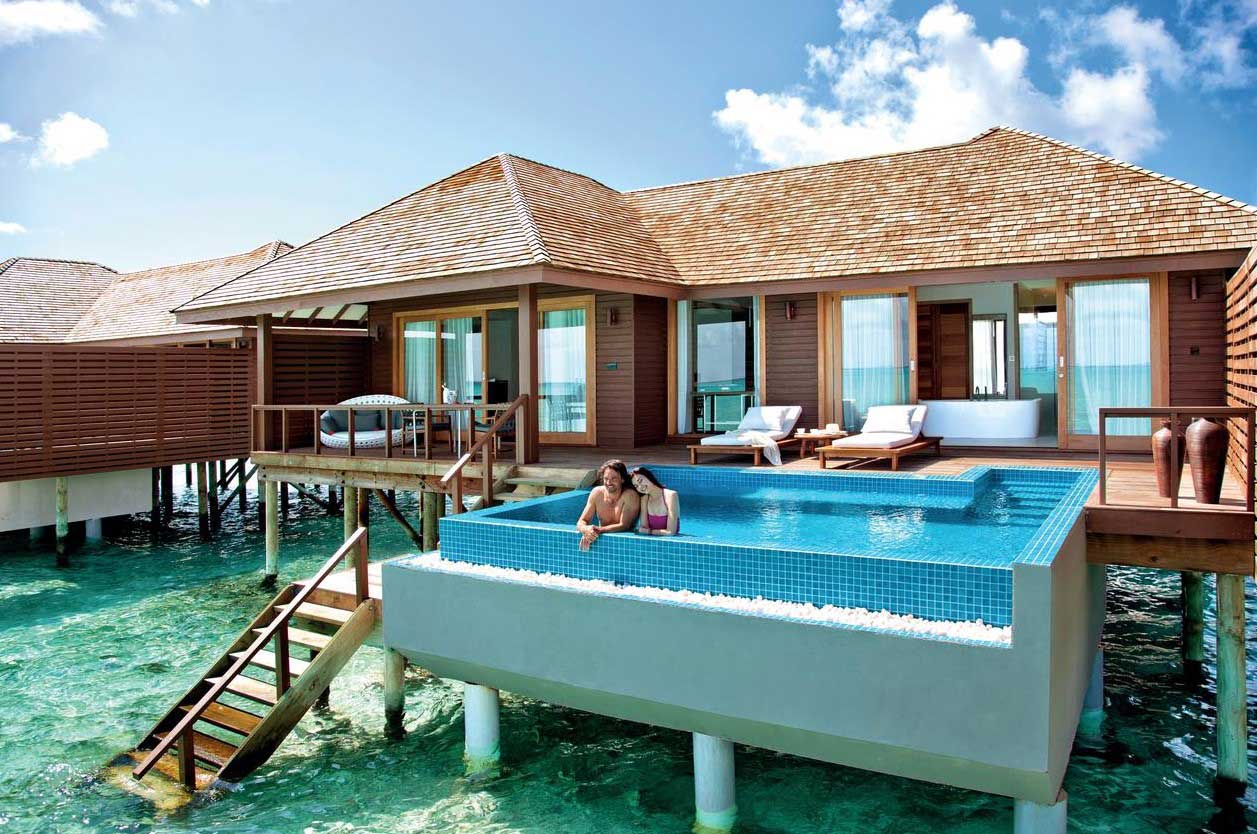 Hideaway Beach Water Villas and Facilities Maldives Resorts Org